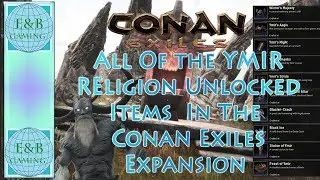 Conan Exiles - ALL YMIR RELIGION Items and Materials in Frozen North Expansion
