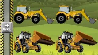 Learning Construction Vehicles for Kids - digger games
