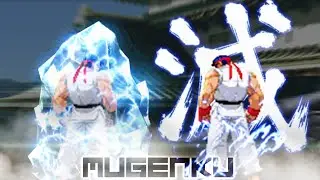 Ice Ryu vs Master Ryu. Ryu-Verse! Street Fighter MUGEN