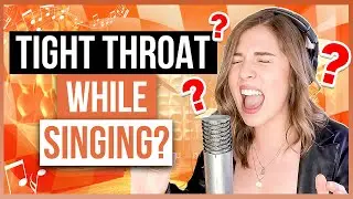 Does your throat hurt when you sing? Do this!