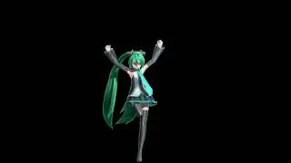 Miku Intergalactic Bound - MMD Hologram Ready (4K Test)