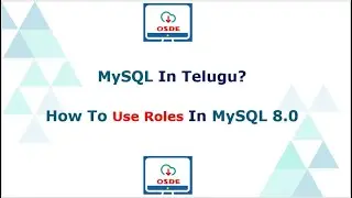 How To Use Roles in MySQL 8.0 (In Telugu)