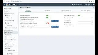 Ultimus Low Code Governance Demo