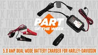 5.0 Amp Dual Mode Battery Charger For Harley-Davidson