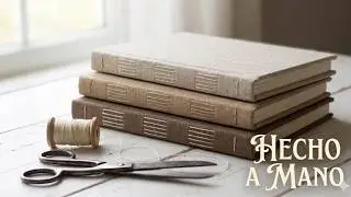 [FÁCIL y RÁPIDO] Cómo elaborar CUADERNOS ARTESANALES desde cero y PASO A PASO