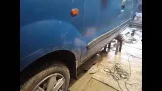 Renault Kangoo rear beam repair