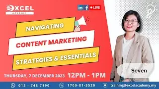 Navigating Content Marketing  Strategies & Essentials | Learning Hour Webinar Ep 36