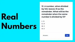 Real Numbers MCQ for Class 10 term - I board examination | Class 10 | #edumasti