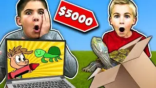 You Draw It, I'll BUY It Challenge with HobbyKids Evil Twins!