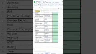 Learn how to import company logos in  #googlesheets within seconds! 🤯😱👀 #tips #fortune500