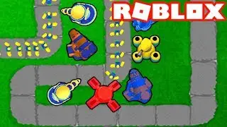 TOWER DEFENSE GAME IN ROBLOX - Blocked Out