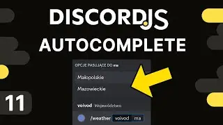 Discord Bot from scratch in DiscordJS (#11) Autocomplete argument (Autocomplete)