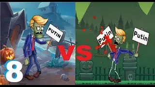 Bowmasters Clon Bowman Zombie Gameplay Walkthrough part 8 iOS Android