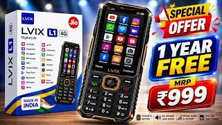 Best 4G Phone 2026⚡LVIX L1 4G unboxsing⚡Jio Phone f320b unboxsing⚡new 4G keypad phone 2026 