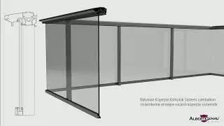 Isıcam'lı Entegre Cam Balkon Sistemi   Balumax