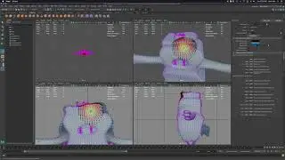 3D Animation - Maya 2020 - Character Rigging Part 3 - Quad Draw / Relax vertices tool
