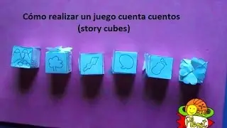 Cómo hacer juego cuentacuentos( Storycubes)