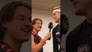 Not the question at the end 😂 #collingwood #afl