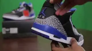 Air Jordan 3 Retro Sport Blue | Unboxing