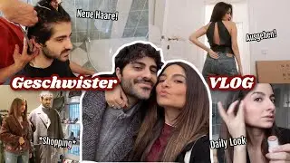 Geschwisterzeit, Haare schneiden & Ausgehen - BERLIN VLOG