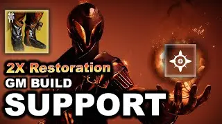 Ultimate Ability spam support build (Infinite damage buff and 2X restoration)