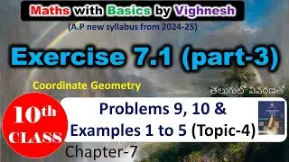 Exercise 7. 1 part -3 -(10th Mathematics)-AP