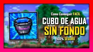 ✅ Como conseguir el Cubo de Agua sin Fondo | Terraria 1.4.5