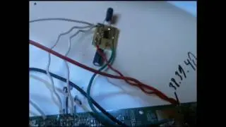 Светильник из матрицы от ноутбука