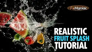 Realistic Fruit Splash With Phoenix FD - 3dsmax Tutorial | Fxmaniac