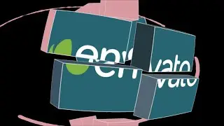 Spheres and Cubes Free After Effects logo 4K
