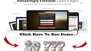 How To Make Cheap Lead Capture Pages.  VERY Cheap Lead Capture Pages...