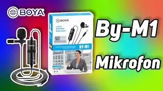 Yeni Mikrofonum Boya BY-M1 KUTU AÇILIŞI (EN UCUZ YAKA MİKROFONU!)
