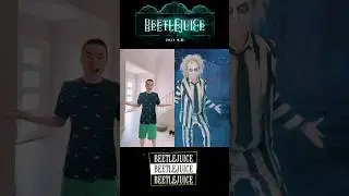 Dance Trend with Beetlejuice‼️🪲😈#dancetrend2024 #beetlejuicebeetlejuice #newchallenge #shorts