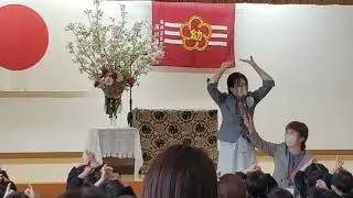 Nyu'en-shiki | Upacara Masuk Sekolah | TK nya Maqila | nyanyi lagu kebangsaan Jepang