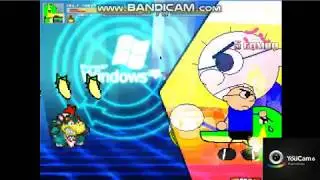 MUGEN Ulgy snivy and bowser jr vs Elmo and Josh geary v2 updated