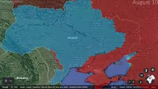 Russo-Ukrainian War: Months 4-6 Mapped using Google Earth