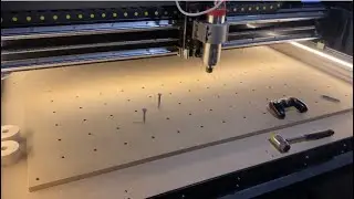 Рабочий стол для чпу, своими руками, крепление заготовок.