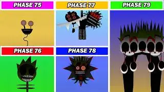 Incredibox Sprunki Phase 75 Vs Phase 76 Vs Phase 77 Vs Phase 78 Vs Phase 79