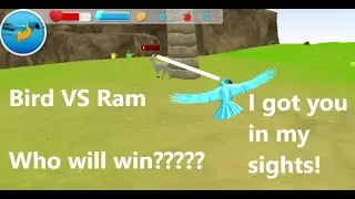 Parrot Simulator (Bird VS Ram! Who will win?)