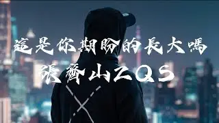 張齊山ZQS  -  這是你期盼的長大嗎 | Lyrics Music Videos | Tiktok