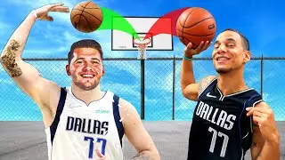 REFAIRE LES TIRS IMPOSSIBLES DE LUKA DONCIC !