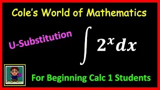 Integral of 2^x ❖ Calculus 1 ❖ Integrals