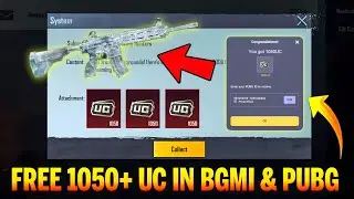 😍FREE 1050+ UC IN BGMI - BIGGEST FREE UC PLAYSTORE EVENT IS HERE 