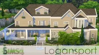 Building Logansport | The Sims 4 Speed Build