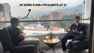 How he signs $100k+/year deals at 21 (smma is dead)