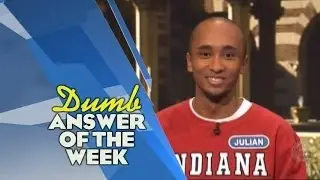 Dumb Answer of the Week - IU's Julian Batts on Wheel of Fortune
