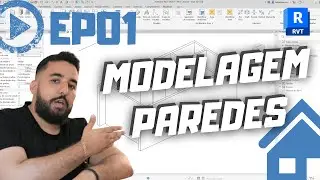 REVIT | MODELAGEM MINI CASA - EP01 Modelagem das Paredes