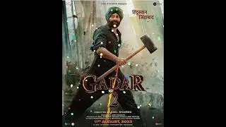Gadar 2 Trailer Announcement | Sunny Deol, Ameesha Patel | Anil Sharma | Gadar 2 Official Trailer