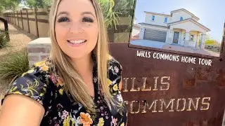 Wills Commons Home Tour in Chandler AZ | Arcadia Model