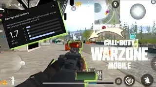 Warzone Mobile 1v4 Gameplay | Helio G99 | POCO M5
